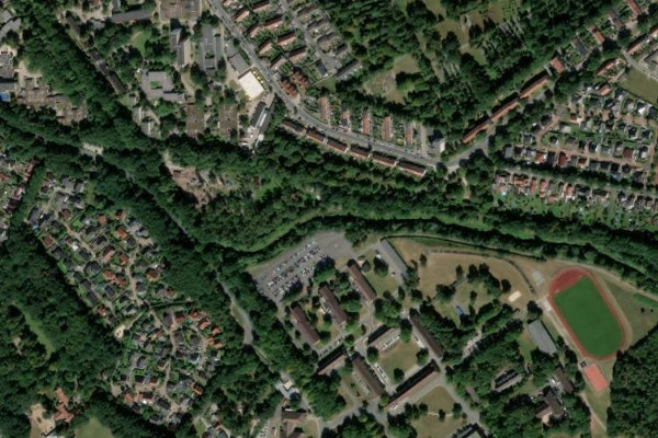 Satellitenbild der Umgebung von Fuhsekanal (Celle)