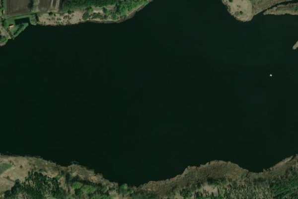 Satellitenbild der Umgebung von Dreetzer See