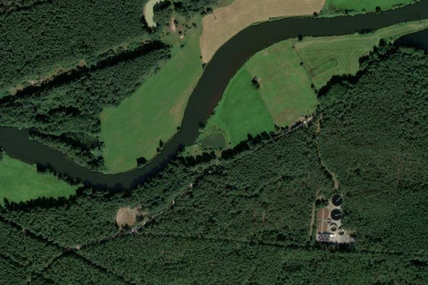 Satellitenbild der Umgebung von Hasselmannsche Kuhle