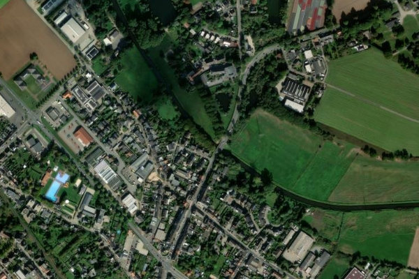 Satellitenbild der Umgebung von Niers (Kevelaer)