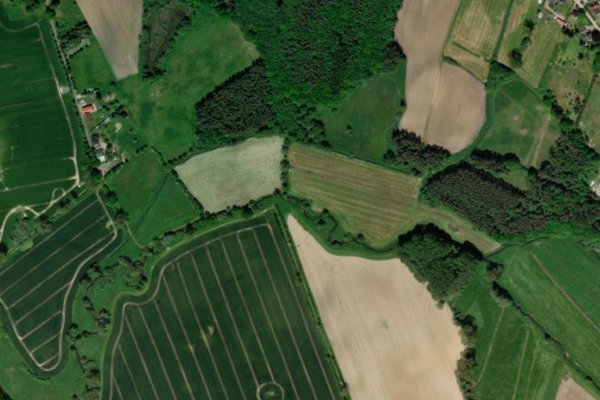 Satellitenbild der Umgebung von Stepenitz (Grevesmühlen)