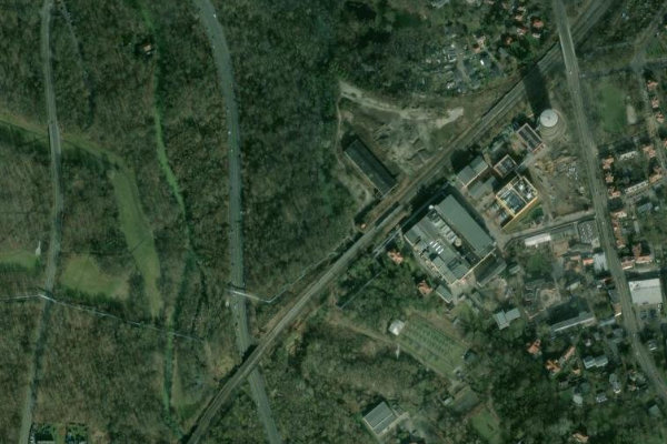 Satellitenbild der Umgebung von Mühlpleiße (Leipzig)