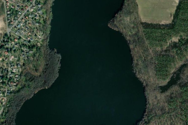 Satellitenbild der Umgebung von Caputher See