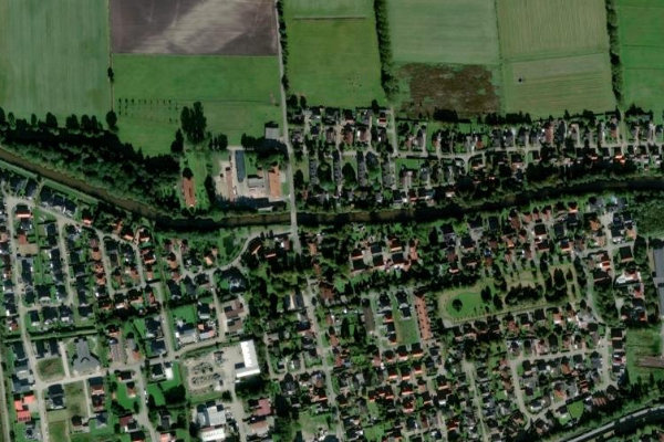 Satellitenbild der Umgebung von Hager Tief