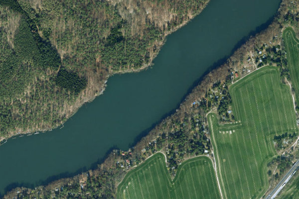 Satellitenbild der Umgebung von Üdersee
