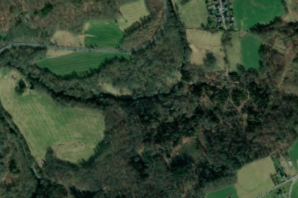 Satellitenbild der Umgebung von Bröl (Winterscheid)