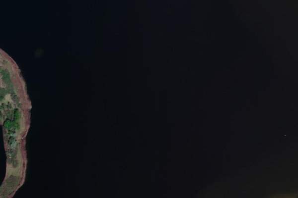Satellitenbild der Umgebung von Teterower See
