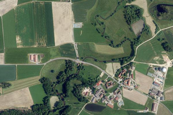 Satellitenbild der Umgebung von Waldnaab (Gumpen)