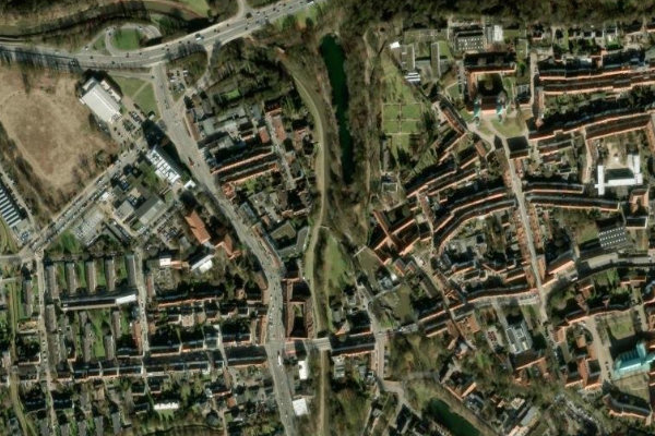 Satellitenbild der Umgebung von Innerste (Hildesheim)
