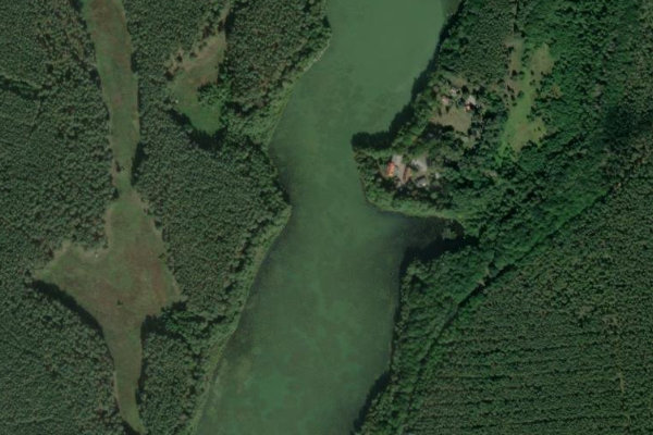 Satellitenbild der Umgebung von Kersdorfer See
