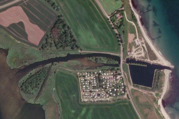 Satellitenbild der Umgebung von Kossau (Lippe)