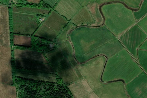 Satellitenbild der Umgebung von Gieselau (Osterrade)