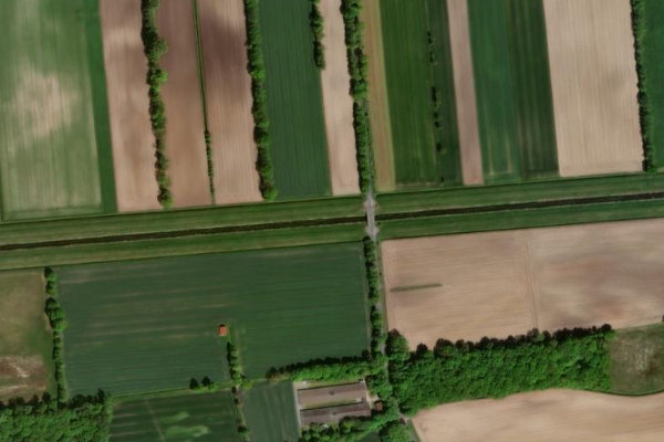 Satellitenbild der Umgebung von Fladderkanal