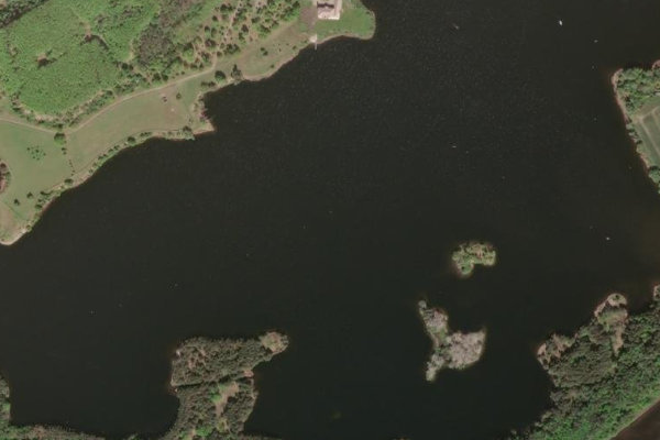 Satellitenbild der Umgebung von Niegripper See