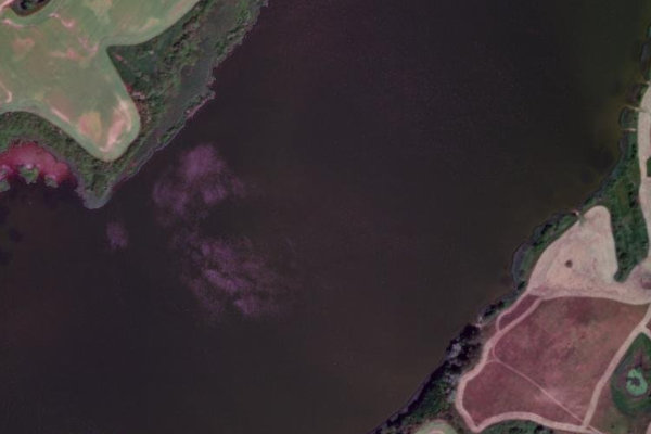 Satellitenbild der Umgebung von Sumpfsee (Güstrow)