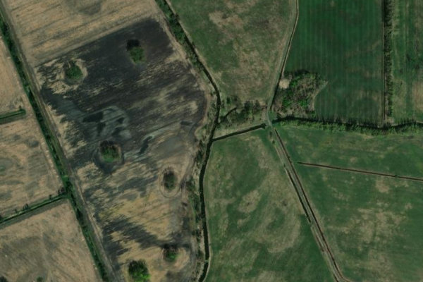 Satellitenbild der Umgebung von Temnitz (Temnitztal)