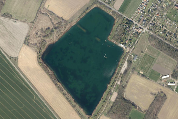 Satellitenbild der Umgebung von Kiesgrube Rockendorf