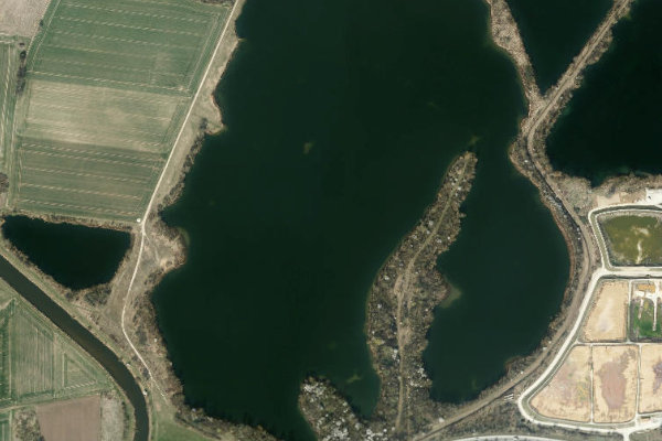 Satellitenbild der Umgebung von Kiesteich Nordstemmen I