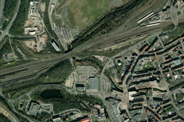 Satellitenbild der Umgebung von Blies (Neunkirchen)
