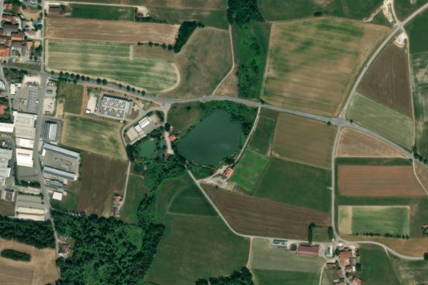 Satellitenbild der Umgebung von Furthweiher (Hauzenberg)