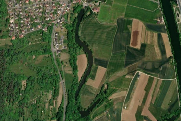 Satellitenbild der Umgebung von Seetal (Burk)