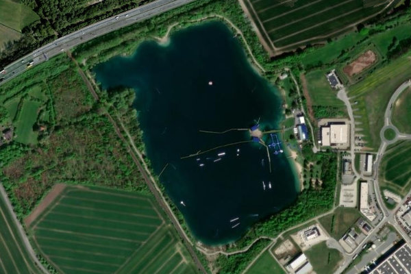 Satellitenbild der Umgebung von Tuttenbrocksee