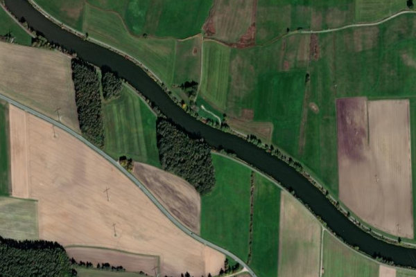Satellitenbild der Umgebung von Altmühlzuleiter