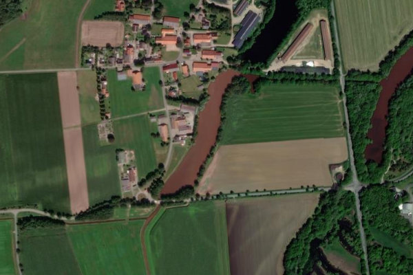 Satellitenbild der Umgebung von Lake (Borsum)