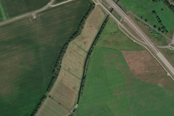 Satellitenbild der Umgebung von Löcknitz (Karstädt)
