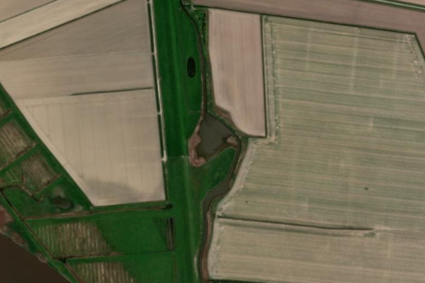 Satellitenbild der Umgebung von Silbersee (Lehe)