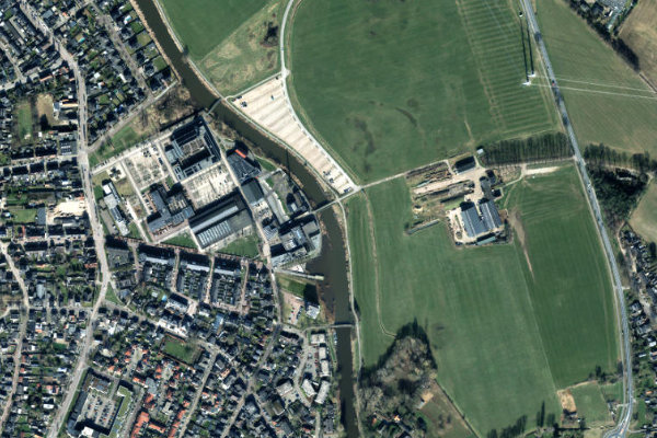 Satellitenbild der Umgebung von Oude Ijssel (Ulft)