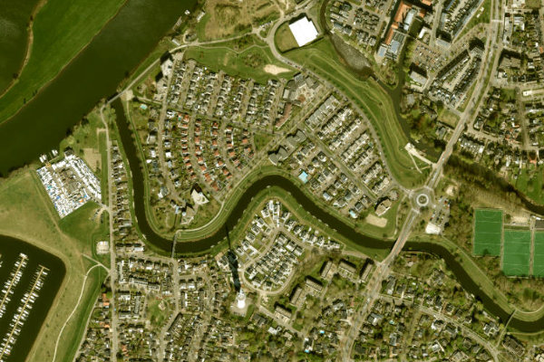 Satellitenbild der Umgebung von Hambeek (Roermond)
