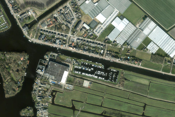 Satellitenbild der Umgebung von Ringvaart van de Harlemmermeerpolder