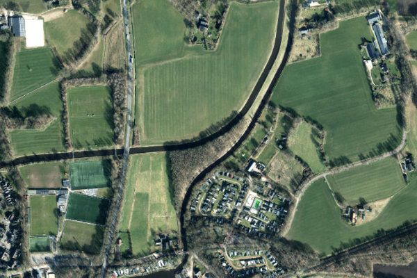 Satellitenbild der Umgebung von Schlinge (Aalten)