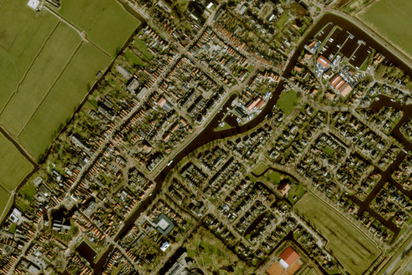 Satellitenbild der Umgebung von Diepe Dolte (Workum)