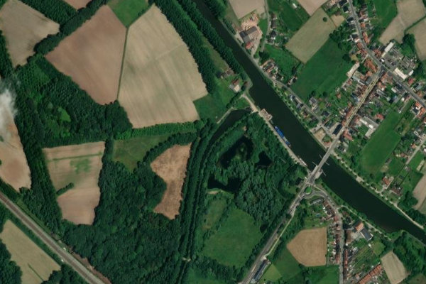 Satellitenbild der Umgebung von St. Trudoledeken (Oostkamp)
