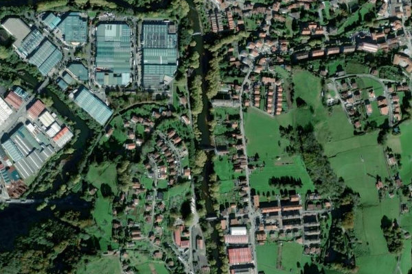 Satellitenbild der Umgebung von Bidasoa en Bera