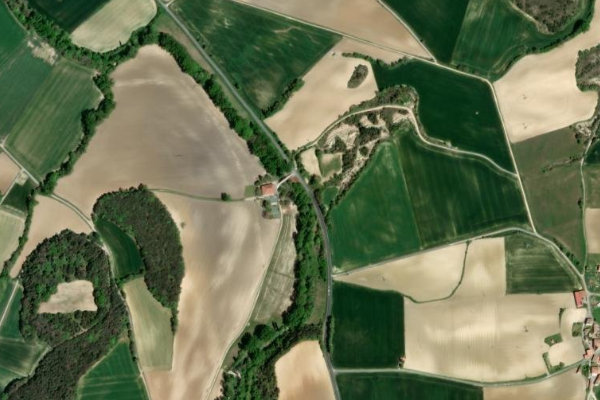 Satellitenbild der Umgebung von Venta Blanca