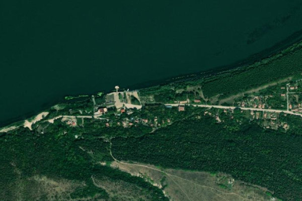 Satellitenbild der Umgebung von Danube (Orlea)