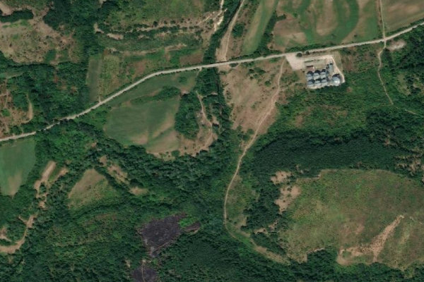 Satellitenbild der Umgebung von Archar (Dimovo)