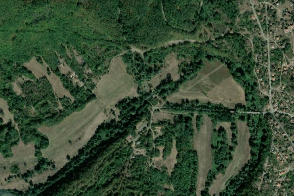Satellitenbild der Umgebung von Veleka (Tsarevo)
