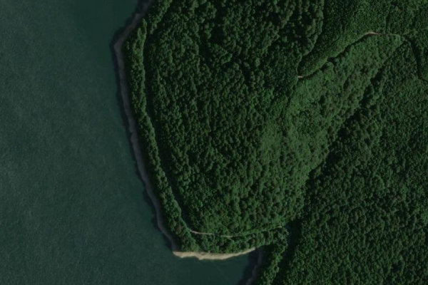 Satellitenbild der Umgebung von Lacul Vidraru