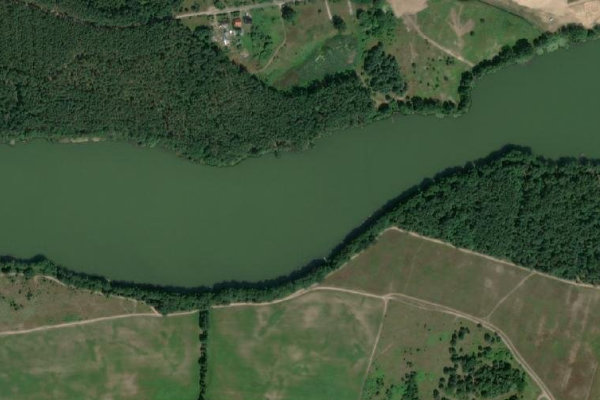 Satellitenbild der Umgebung von Jezioro Sarcze (Trzcianka)