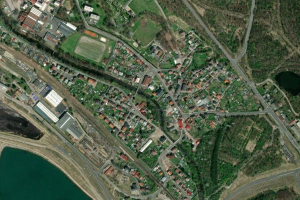 Satellitenbild der Umgebung von Svatava