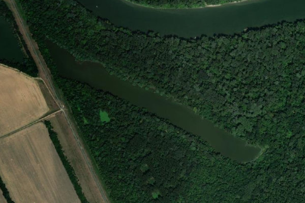 Satellitenbild der Umgebung von Atkai Holt-Tisza (Sándorfalva)