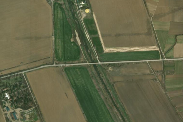 Satellitenbild der Umgebung von Dragor (Novaci)