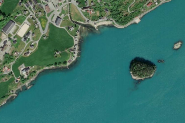 Satellitenbild der Umgebung von Handelslagsfjøro