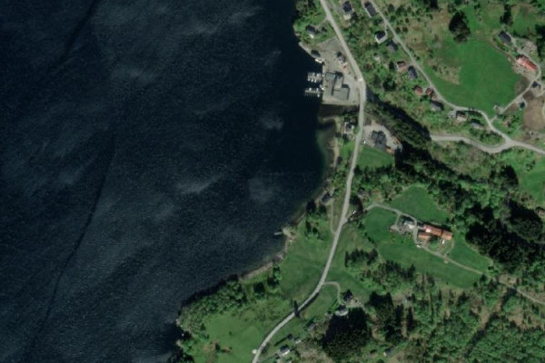 Satellitenbild der Umgebung von Dalsøyra