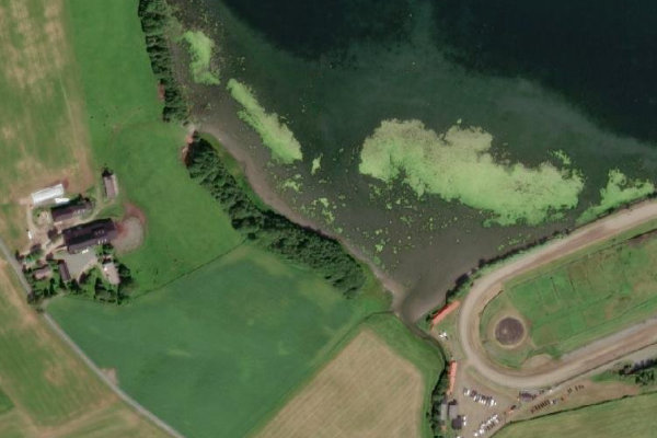 Satellitenbild der Umgebung von Eide · Küste