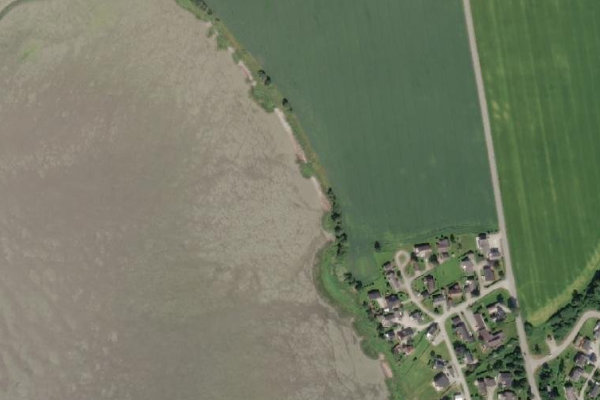 Satellitenbild der Umgebung von Lund · Küste